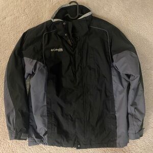 Columbia Men's Black and Gray Jacket